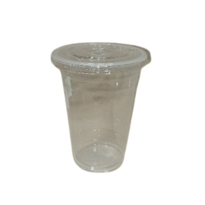 Vaso tapa plana 16oz